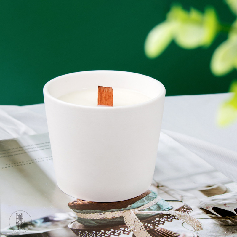 Velas perfumadas Woodwick de cera de soja coloreadas personalizadas de alta calidad de lujo con etiqueta privada a granel