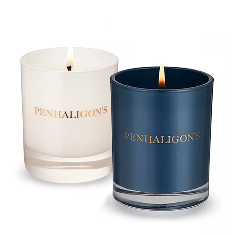 Velas perfumadas de aromaterapia de cera de soja perfumadas Chakra de cristal curativo espiritual de etiqueta privada de lujo al por mayor