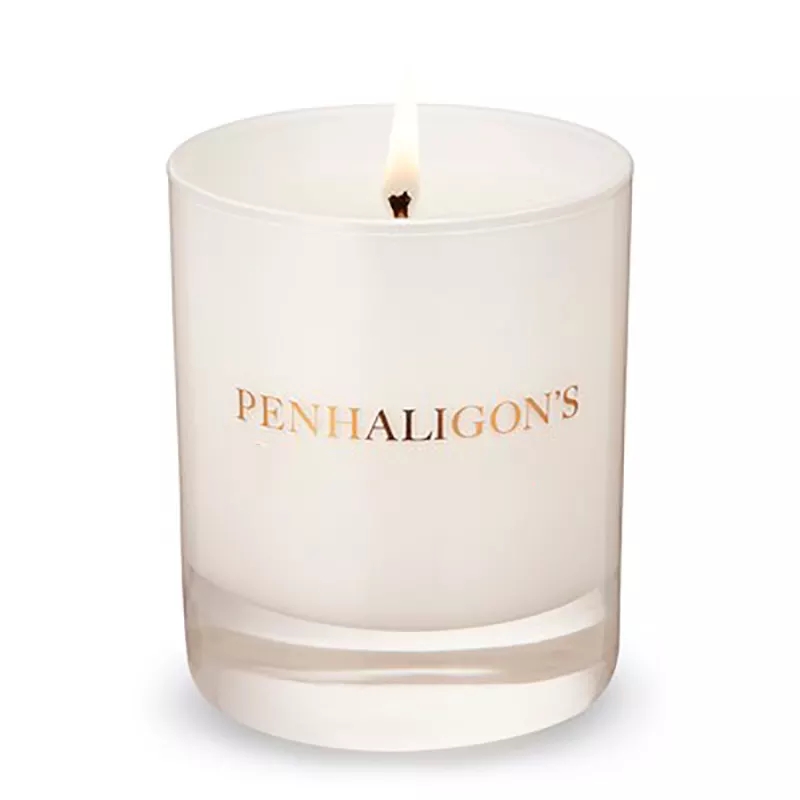Velas perfumadas de aromaterapia de cera de soja perfumadas Chakra de cristal curativo espiritual de etiqueta privada de lujo al por mayor