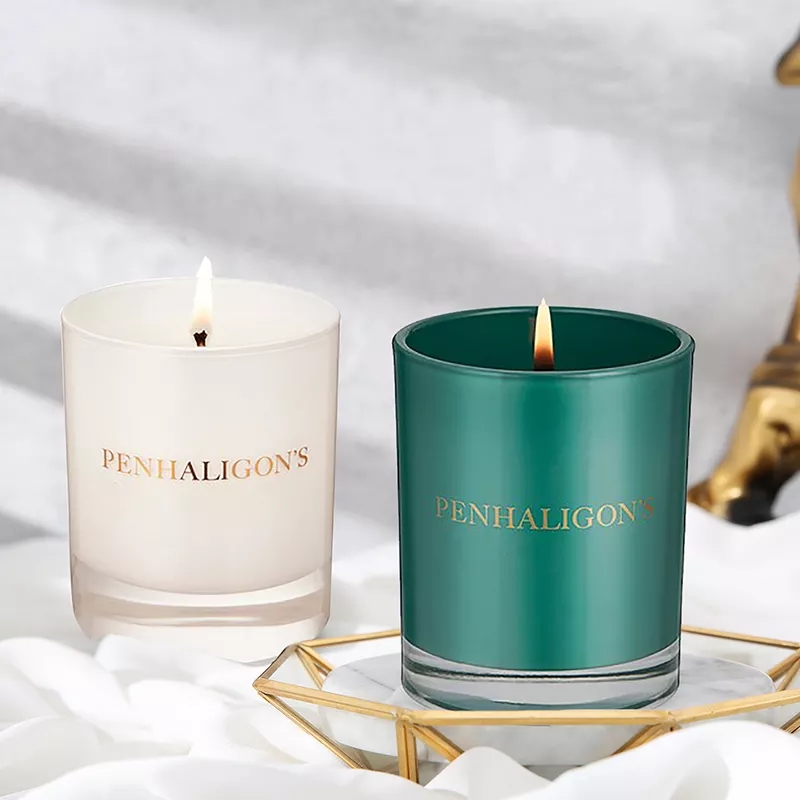 Velas perfumadas de aromaterapia de cera de soja perfumadas Chakra de cristal curativo espiritual de etiqueta privada de lujo al por mayor