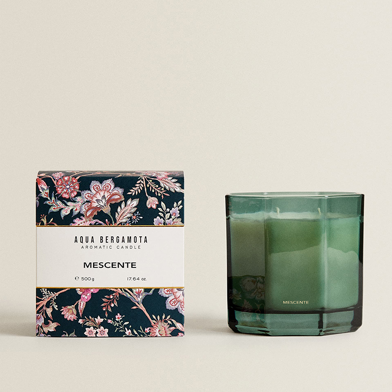 Velas perfumadas de cera de soja natural con tarro de cristal de etiqueta privada de fábrica personalizada de M&Scent