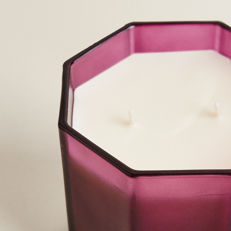 Velas aromáticas navideñas de lujo M&Scent, velas de cera de soja aromática para aromaterapia en caja de regalo con tarro de cristal negro
