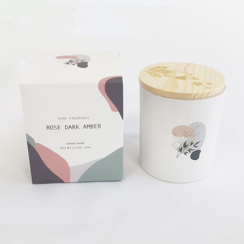 Velas de soja perfumadas con aroma 100% natural de alta calidad Múltiples de M&Scent en frasco de vidrio con tapa