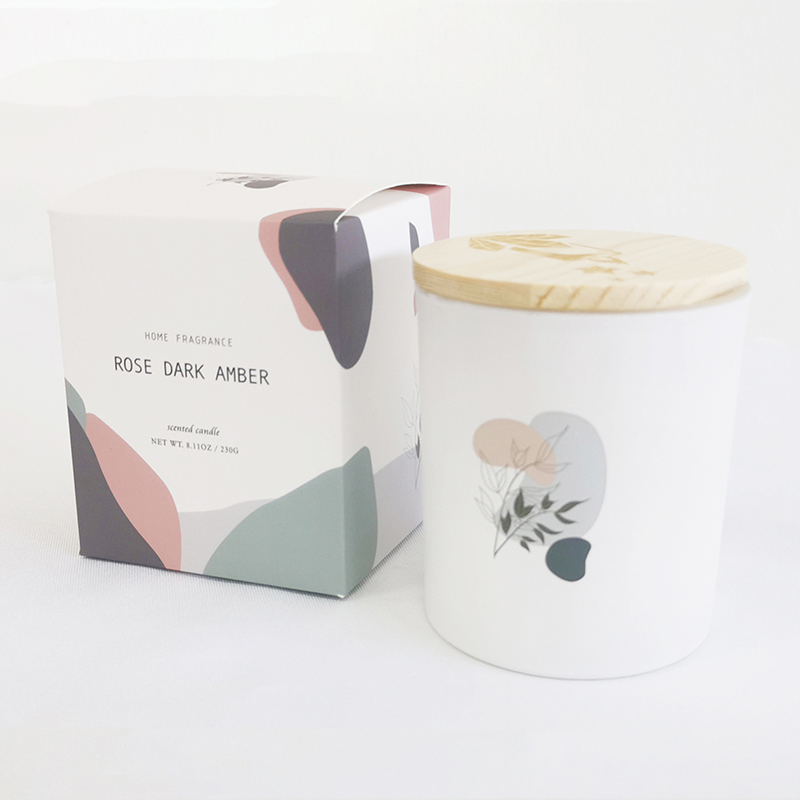 Velas de soja perfumadas con aroma 100% natural de alta calidad Múltiples de M&Scent en frasco de vidrio con tapa