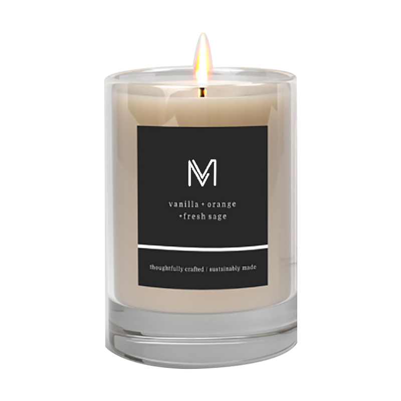Velas perfumadas de cera de soja de marca privada de lujo directamente de fábrica al por mayor de M&Scent con caja a granel