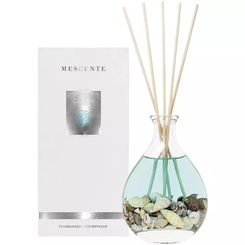 El difusor de láminas del palillo de la rota de la botella de cristal de la etiqueta privada de lujo al por mayor de M&Scent fija con el tapón.