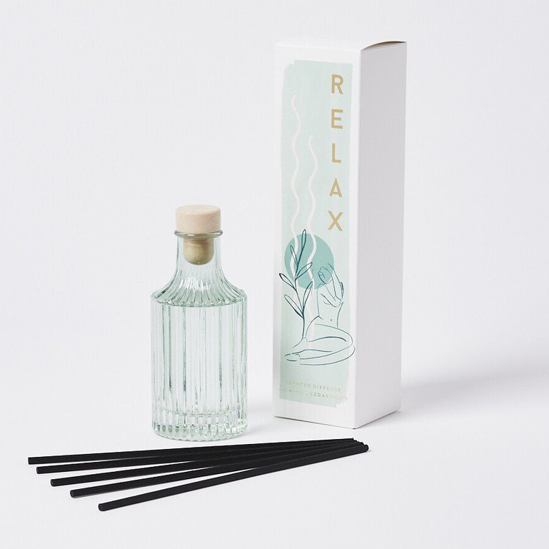 M&Scent Custom 100ml 200ml Botella de vidrio Tatakan Untuk Flower Reed Difusor