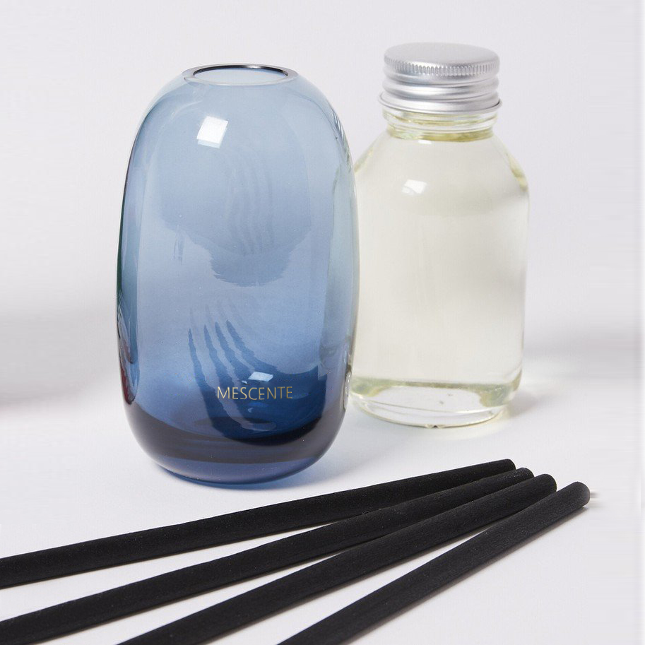 Botellas redondas de diamante de lujo, 100ml, 200ml, 500ml, Loris Sola, flores, cristal ámbar, Eyfel, Perfume, aceite difusor de caña