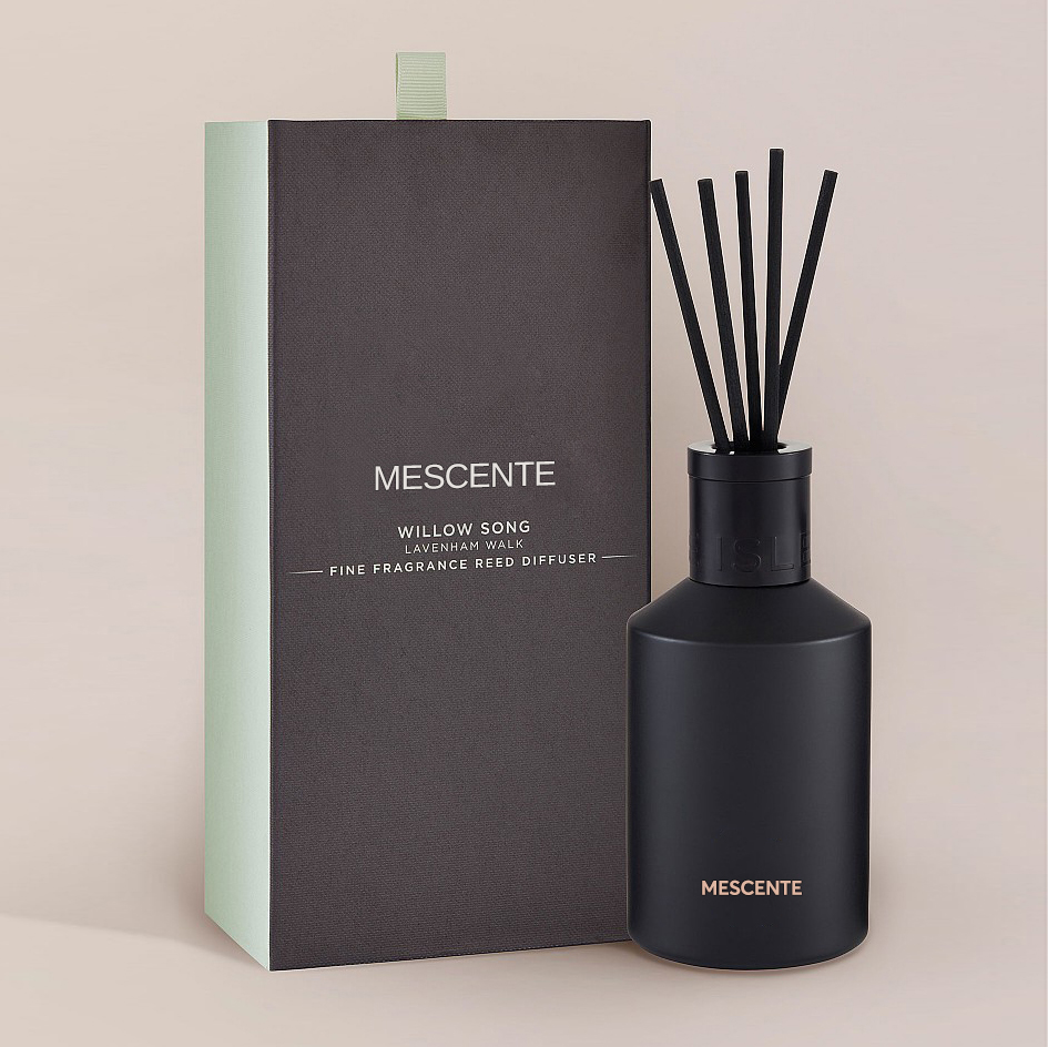 El OEM de la decoración imprimió el aceite de madera del difusor del aroma del perfume de la casa del casquillo de Vranjes de cerámica cuadrados de la caja 20ml