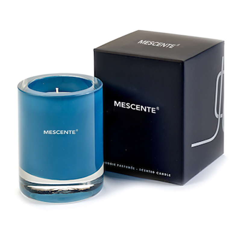 Juego de velas perfumadas de cera de soja con tarros de lujo de M&Scent con caja de lujo