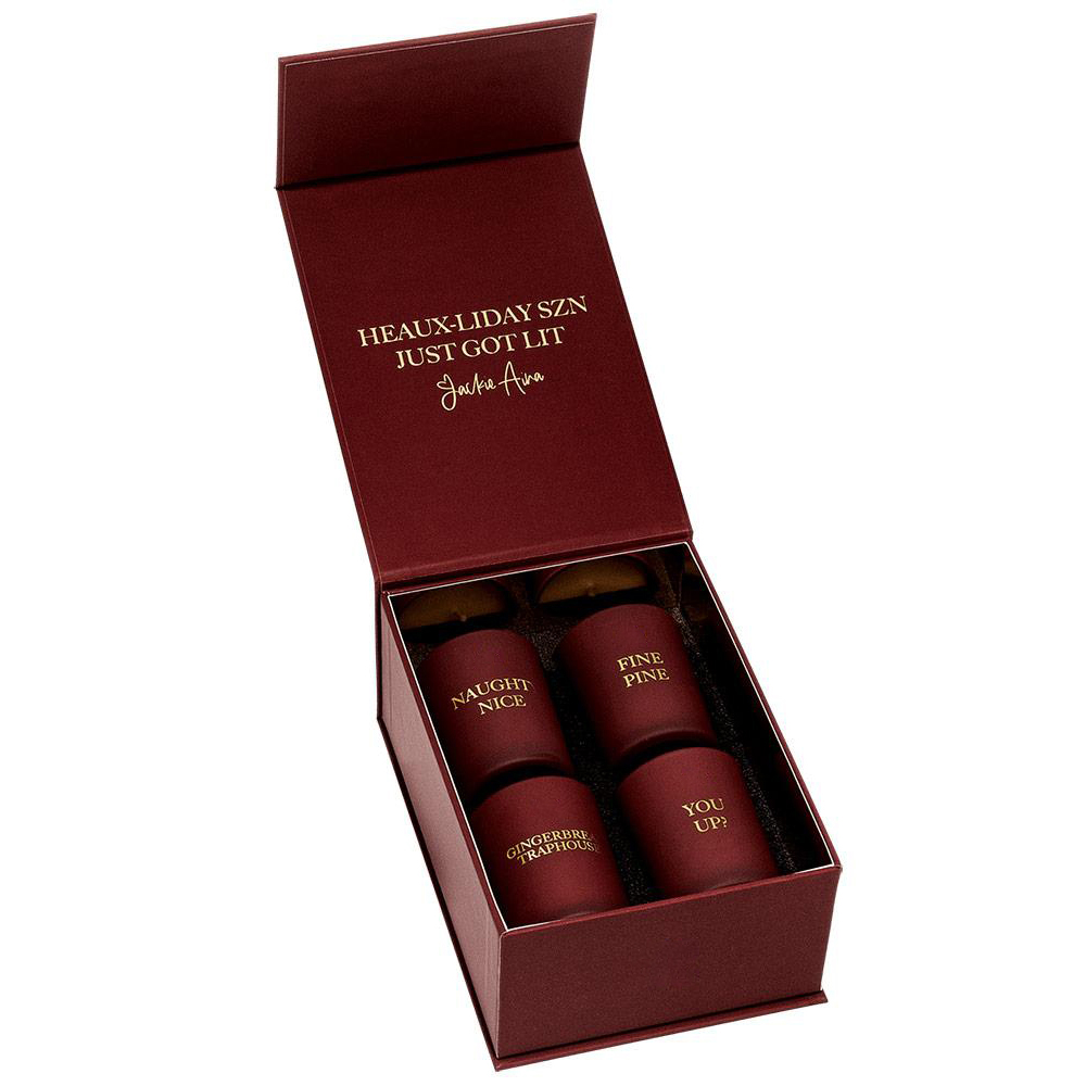 Juego de 4 velas perfumadas con aroma para decoración del hogar, marca privada de lujo de M&Scent