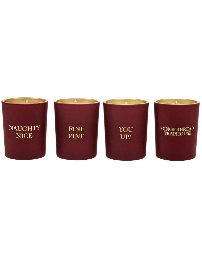 Juego de 4 velas perfumadas con aroma para decoración del hogar, marca privada de lujo de M&Scent