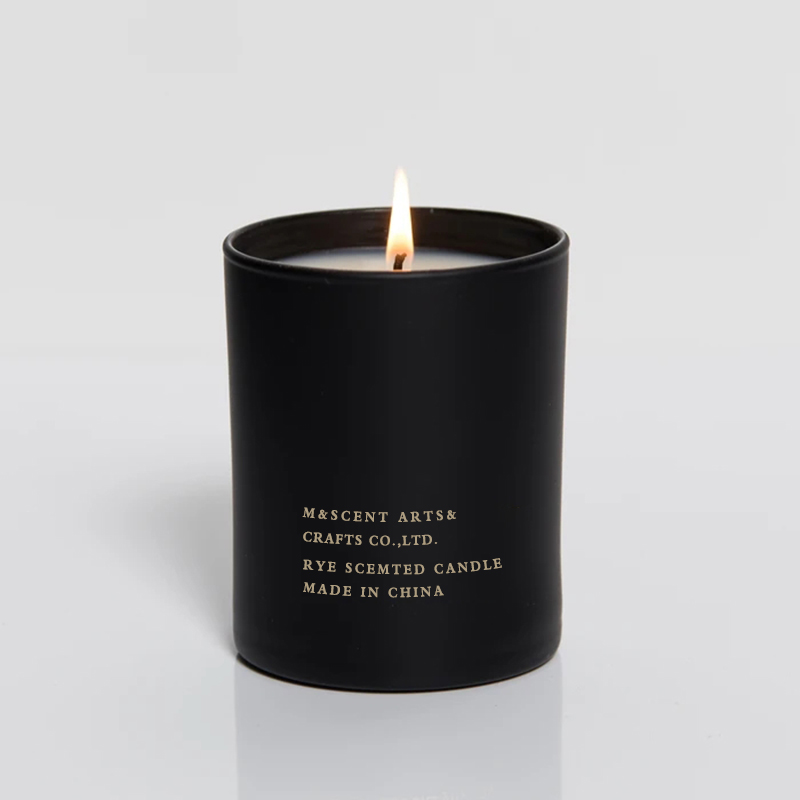 M&Scent vende al por mayor velas perfumadas de aceite esencial de aromaterapia de mecha de madera blanca barata con etiqueta privada