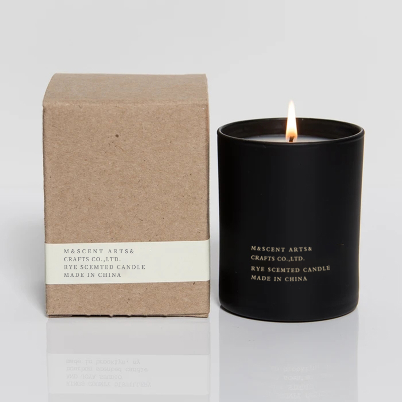 M&Scent vende al por mayor velas perfumadas de aceite esencial de aromaterapia de mecha de madera blanca barata con etiqueta privada