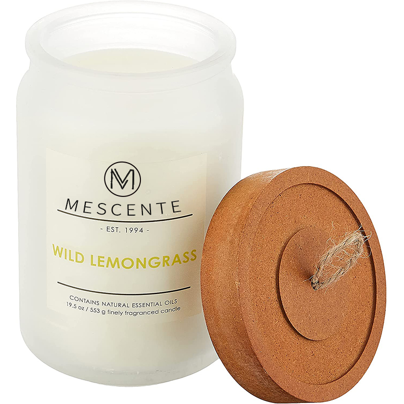 M&Scent vende al por mayor velas perfumadas con cristales personalizados de etiqueta privada a granel