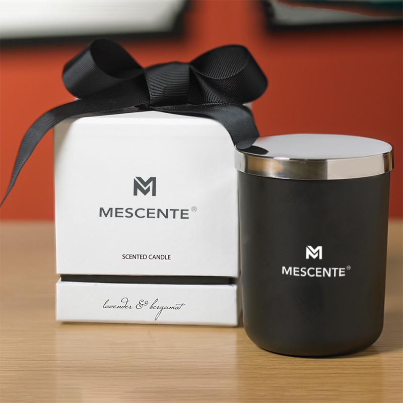 Vela perfumada de la colección Paddywax Relish de etiqueta privada personalizada de lujo de M&Scent con etiquetas a granel