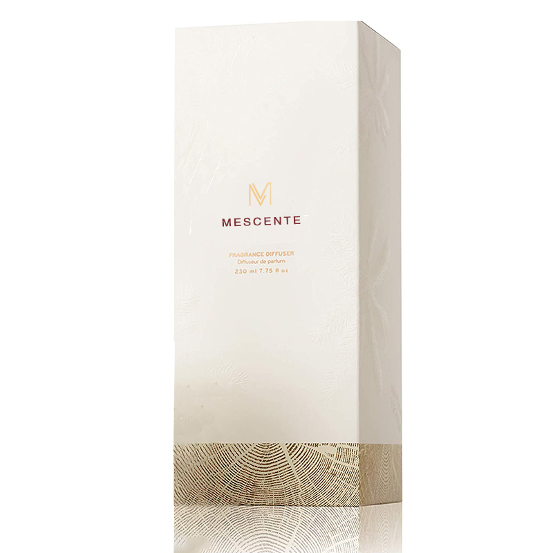 M&Scent vende al por mayor sistemas de madera redondos de lujo del regalo del difusor de láminas del aroma del tornillo de la fibra de Stik de la botella de cristal