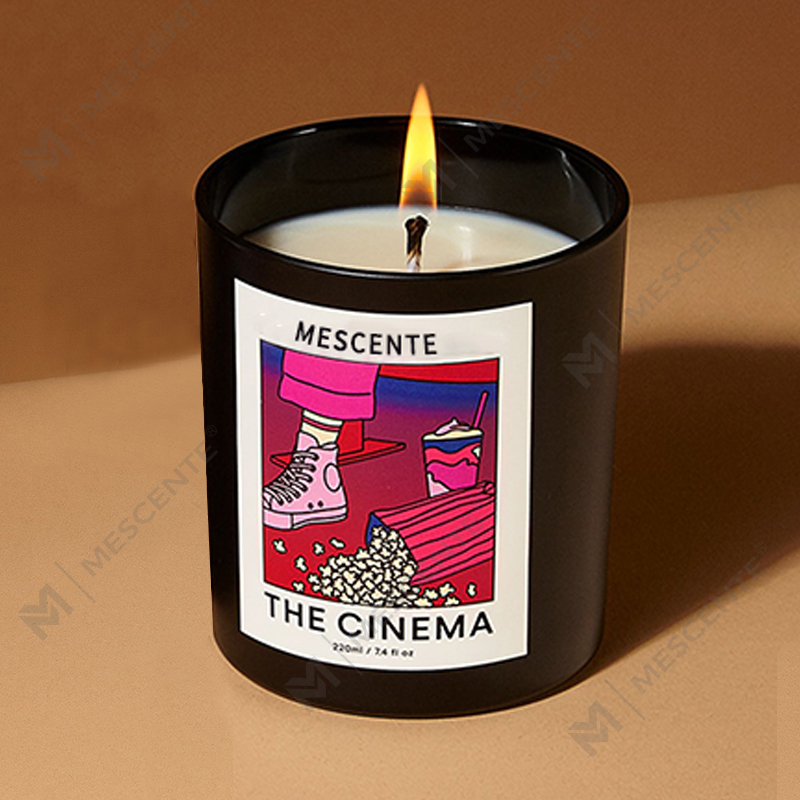 Velas de cera de soja con aroma a aroma de cristal navideño hechas a mano, personalizadas y de lujo, al por mayor de M&Scent