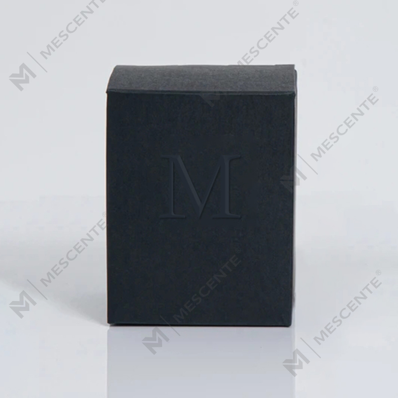 Venta al por mayor de frascos únicos negros de lujo de M&Scent Velas de soja perfumadas decorativas para bodas con cristales