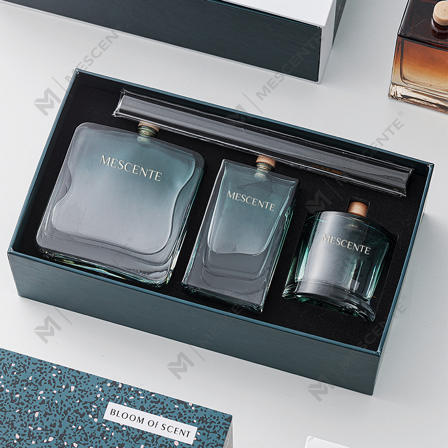 Difusor de caña de vainilla Nordic Heart 3 en 1 marrón Triángulo de fragancia casera a prueba de niños turcos