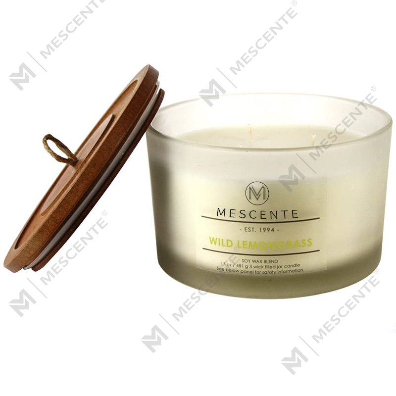 Venta al por mayor de velas perfumadas con cristales y portavasos de marca privada personalizados de M&Scent a granel