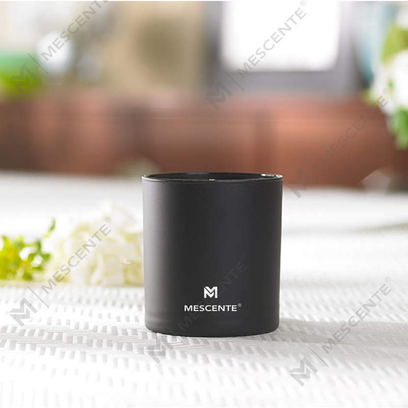 Velas de aromaterapia macho cromadas de marca privada de lujo al por mayor de M&Scent de 22 oz con cristales en el interior