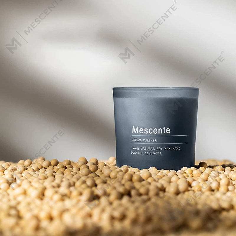 Tarro de decoración de bodas personalizado de M&Scent Velas perfumadas de jazmín e ylang ylang con etiquetas a granel