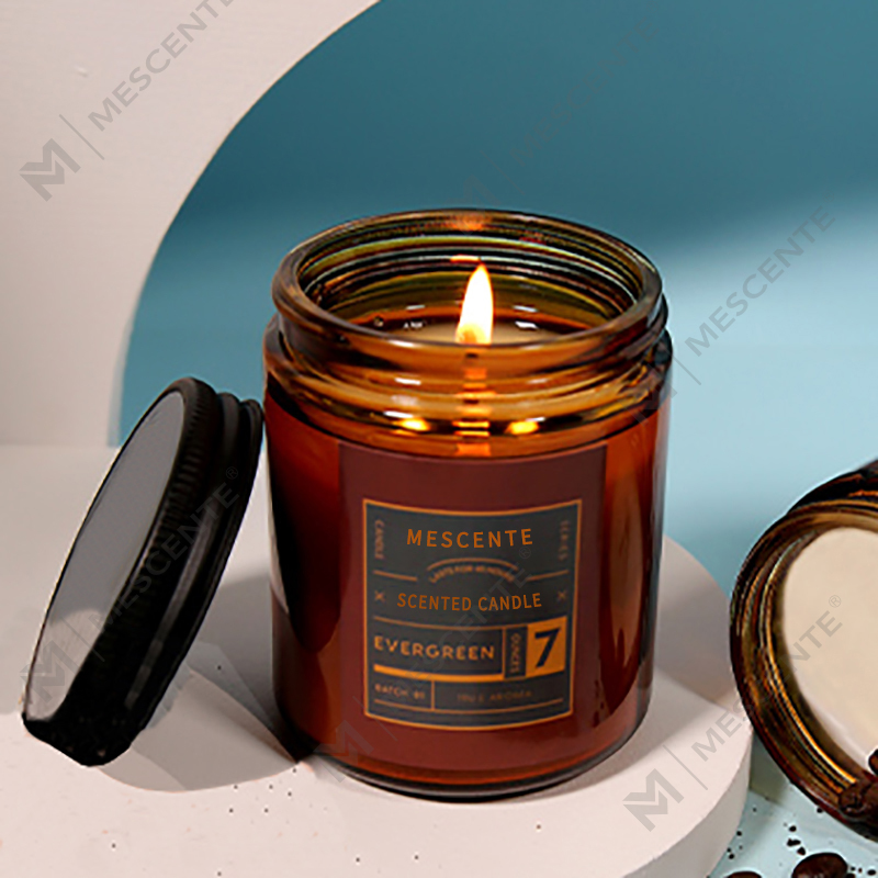 Velas de cera de soja perfumadas de lujo de marca privada personalizadas de M&Scent con tapa