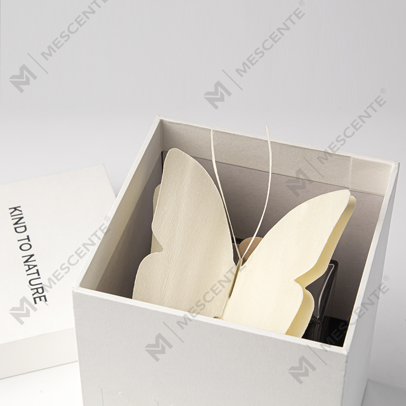 Difusor de láminas de aromaterapia líquida con barra de ratán grande de botella cuadrada grande de M&Scent Favoritos con tapón