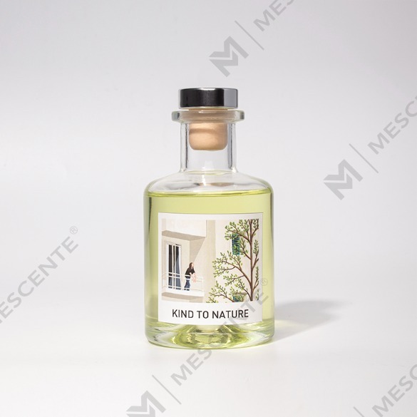 M&Scent Lujo 200ml Botella Blanca Personalizada Palitos de Madera Difusor de Caña con Caja