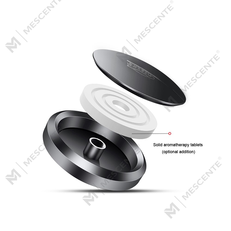 Perfume ambientador colgante para automóvil con logotipo personalizado de M&Scent, ambientador para el hogar, bloque de fibra orgánica, aroma para automóvil