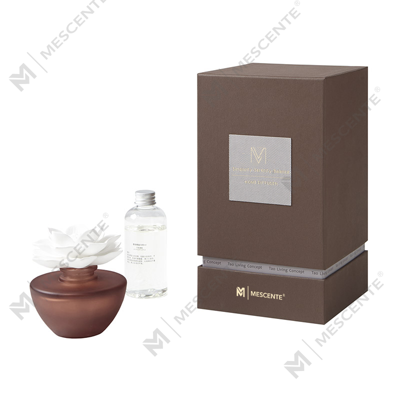 Mini perfume de flores blancas, aroma, aceite difusor de caña, fragancia, juego de regalo de difusores de caña de Tailandia
