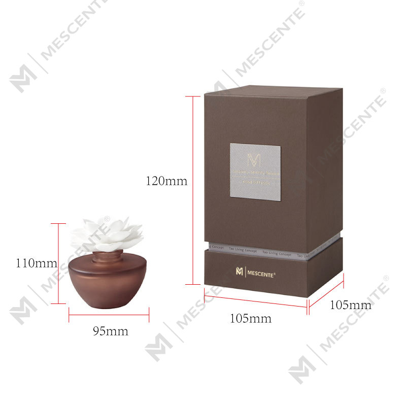 Mini perfume de flores blancas, aroma, aceite difusor de caña, fragancia, juego de regalo de difusores de caña de Tailandia