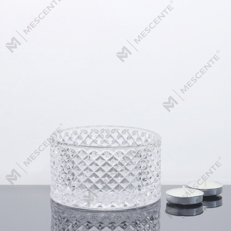 Frascos grandes para velas de 3 mechas de color rosa con tapas a granel de M&Scent, tarro de cerámica para hacer velas