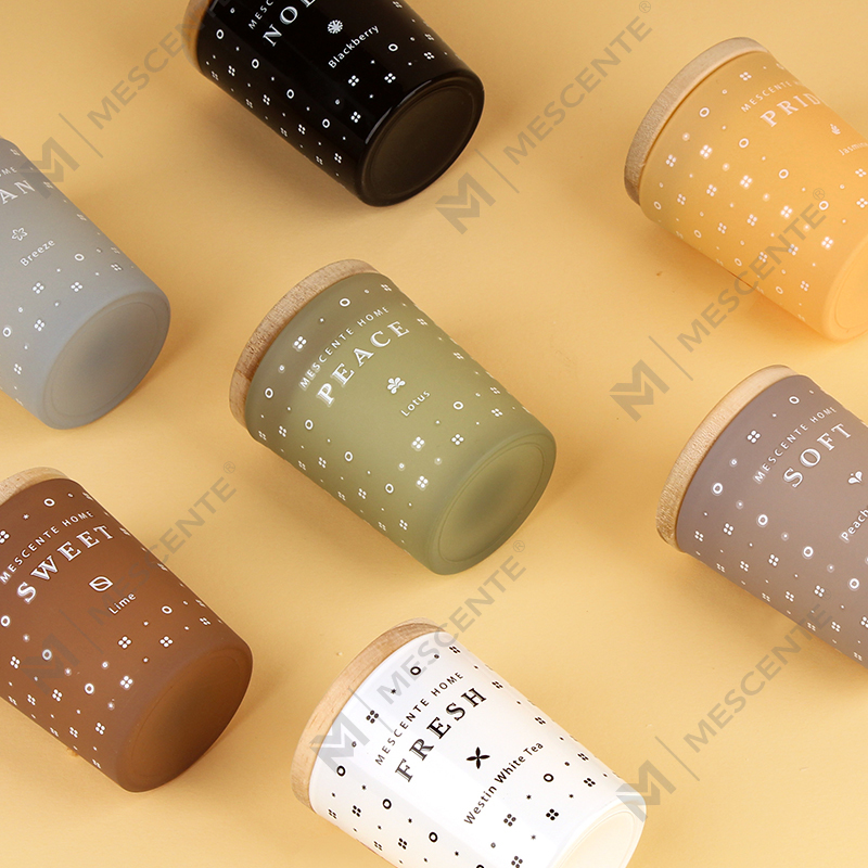 Juego de velas perfumadas de aromaterapia con cera de soja doméstica M23352 de 3 paquetes