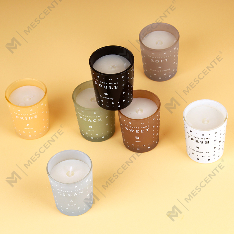 Juego de velas perfumadas de aromaterapia con cera de soja doméstica M23352 de 3 paquetes