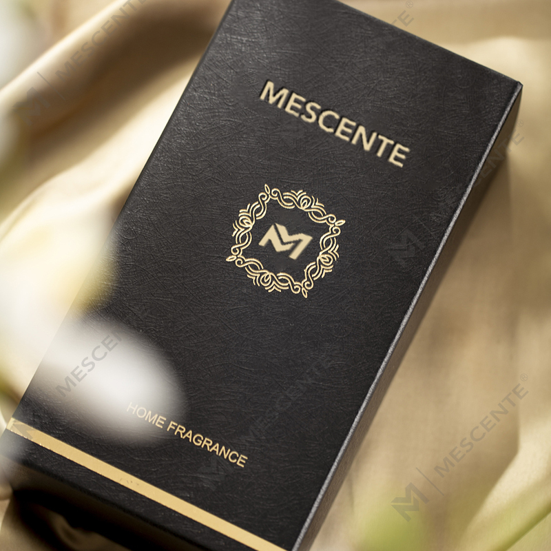 Juego de regalo de difusores de juncos con aroma a perfume y fragancia de botella negra de M&Scent para Tailandia