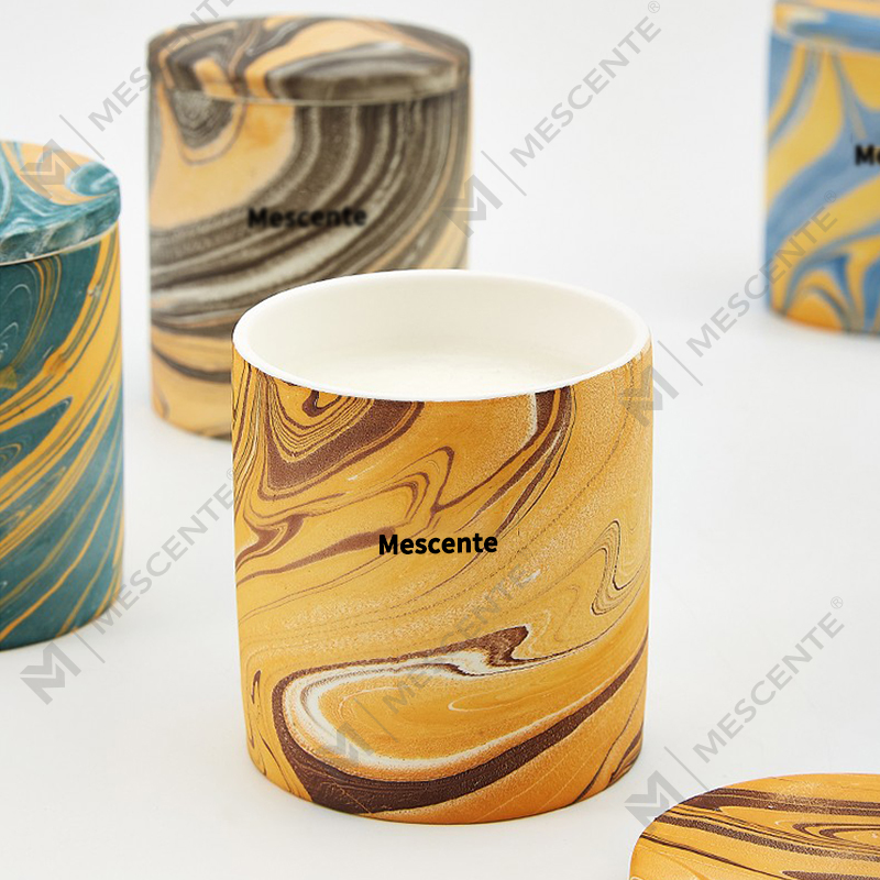 Vela aromática de mecha de madera con cera de soja perfumada de lujo personalizada y barata al por mayor de M&Scent