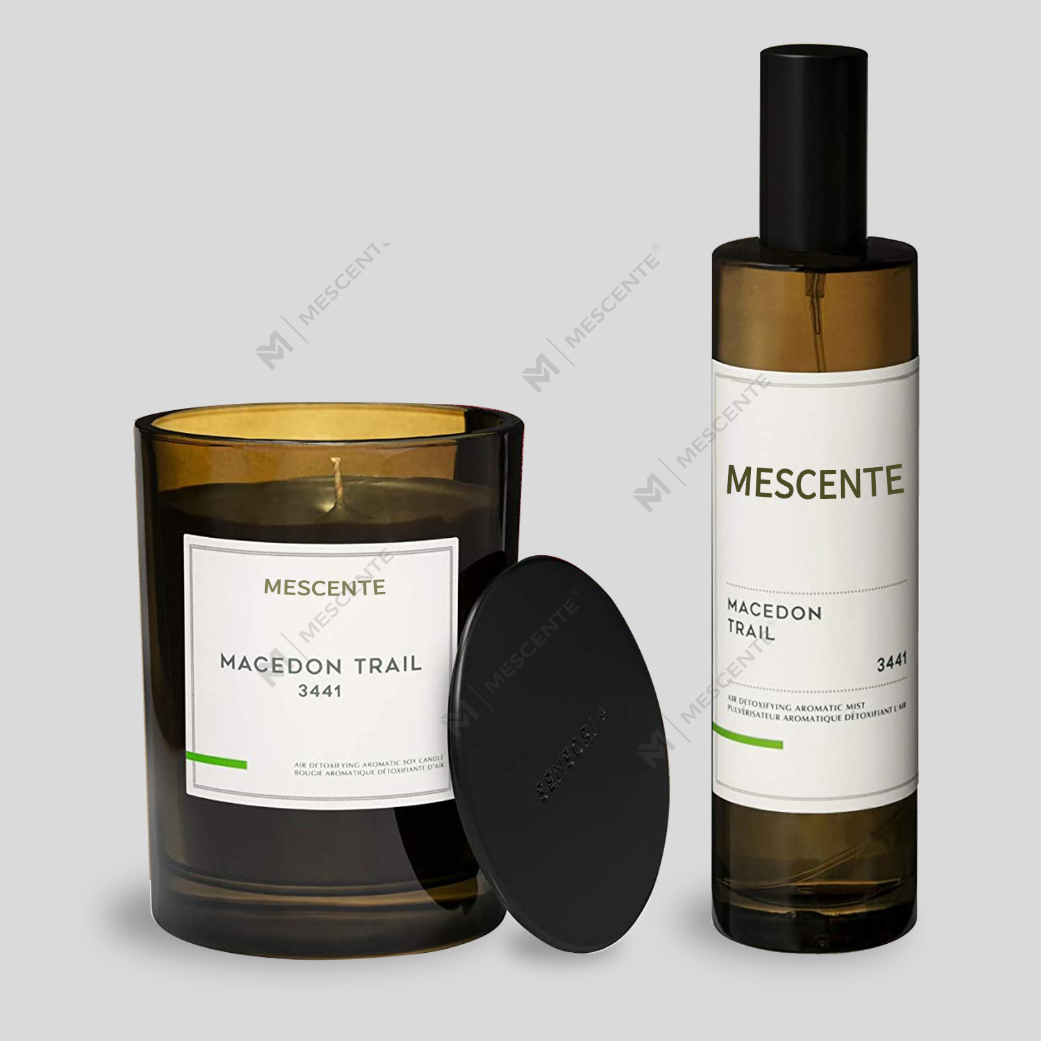 Juego de velas difusoras en aerosol para habitaciones perfumadas de marca privada de lujo al por mayor de M&Scent