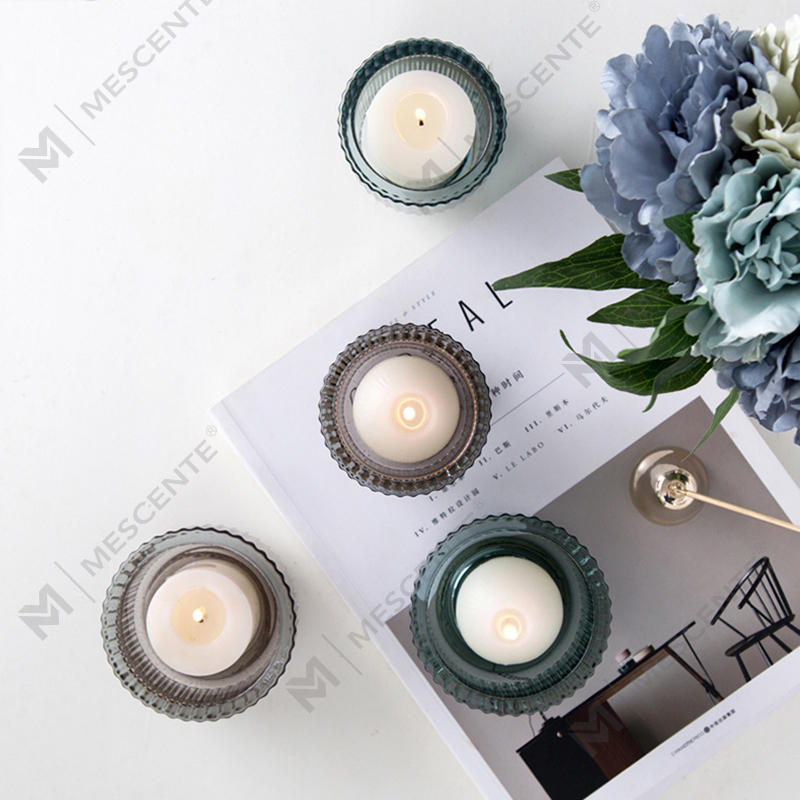 Portavelas de cristal y cristal para decoración de lujo: eleva tu espacio con elegancia