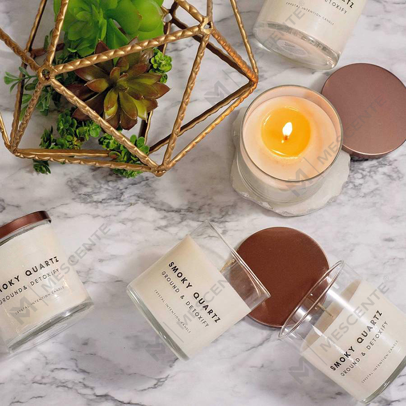 Nuevas ideas de productos de M&Scente para curar velas de cera de soja perfumadas con infusión de cristal