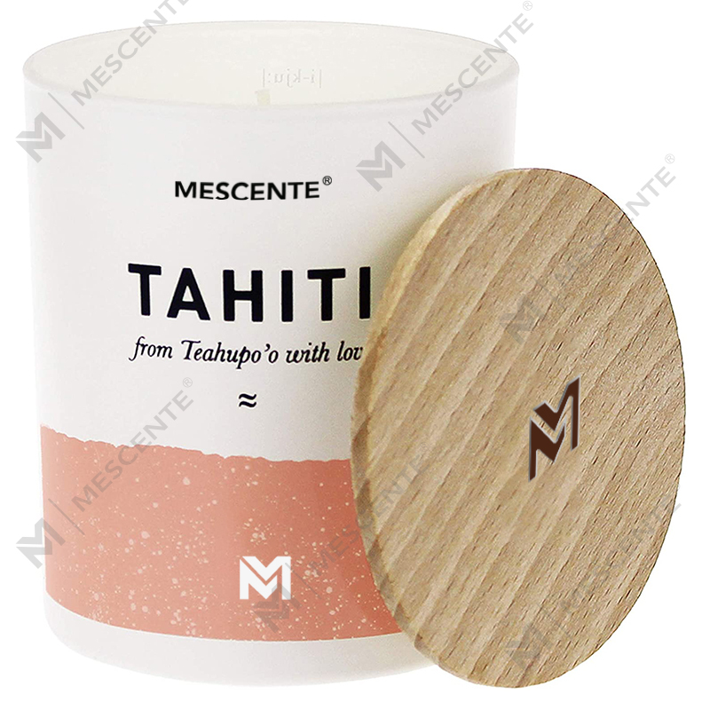 Juego de regalo de velas de pilar de cera de soja con aroma a flores decorativas de lujo y baratas al por mayor de M&Scent