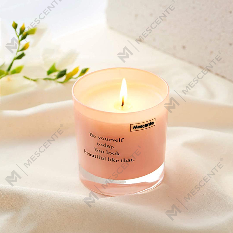 Venta al por mayor de frascos de lujo de marca privada de M&Scent Velas de cera de soja