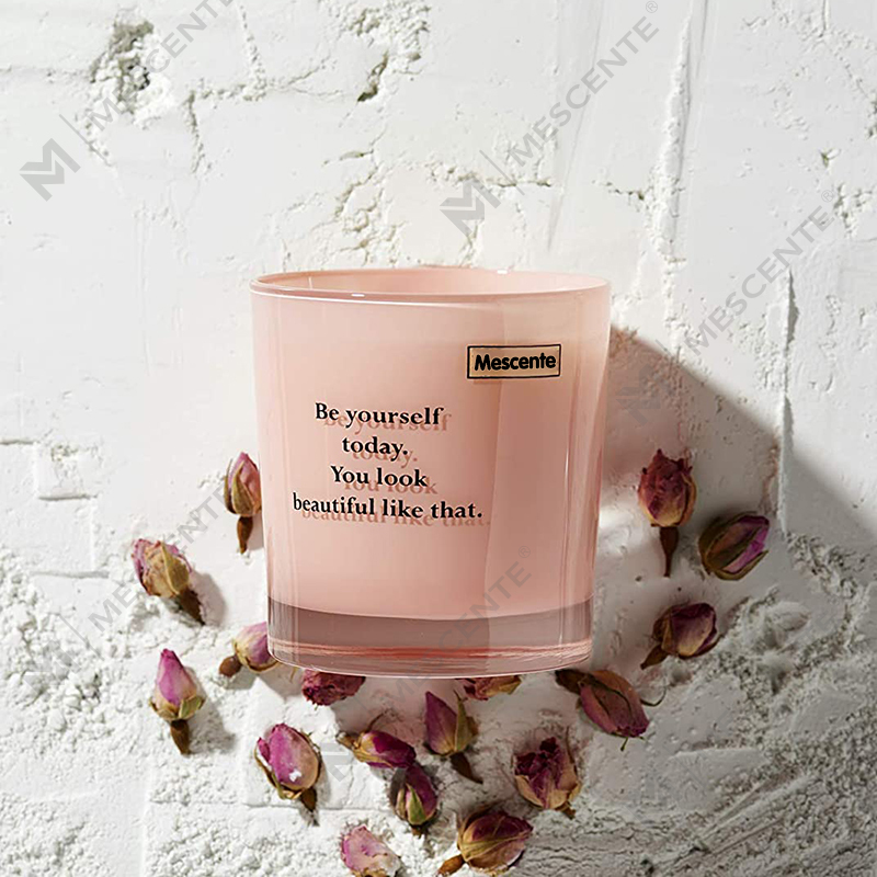 Venta al por mayor de frascos de lujo de marca privada de M&Scent Velas de cera de soja