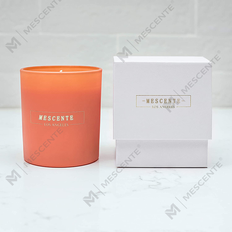 Venta al por mayor de velas de soja con aroma y fragancia perfumada de aromaterapia en envases de marca privada de M&Scent