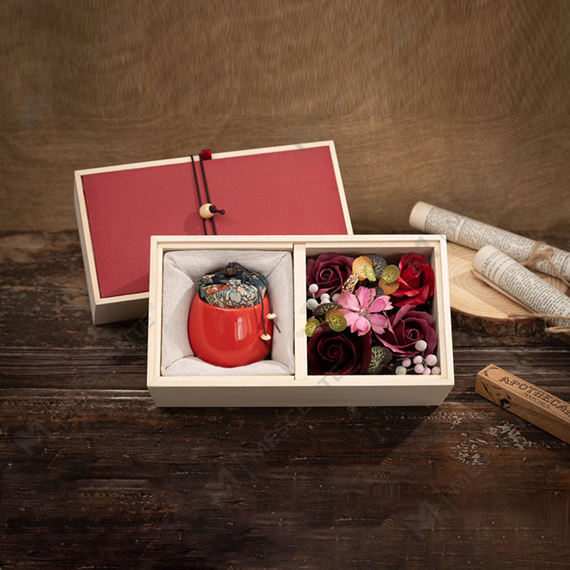 M&Scent Decoración de lujo Pedido al por mayor Pilar de cerámica Aromaterapia Vela de parafina