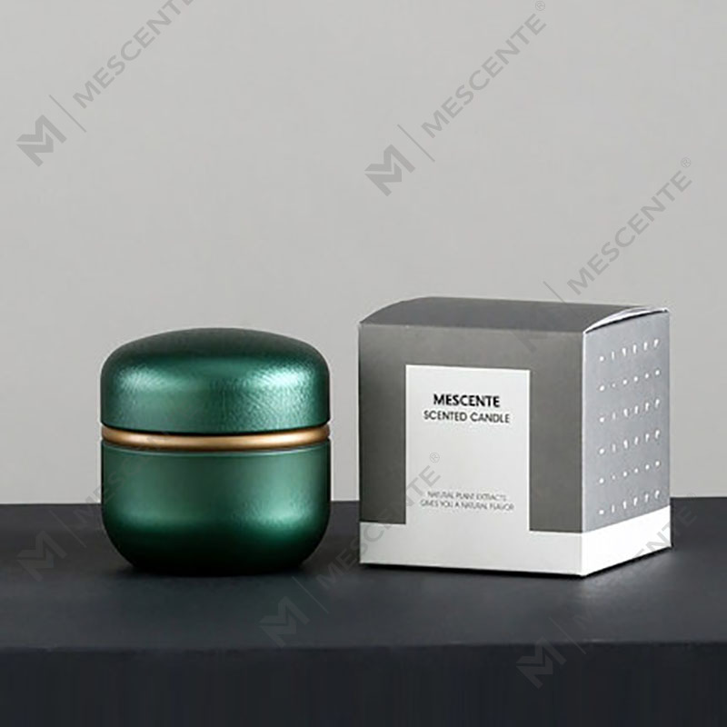 Vela de cera de soja perfumada Woodwick de lujo decorativa personalizada de M&Scent