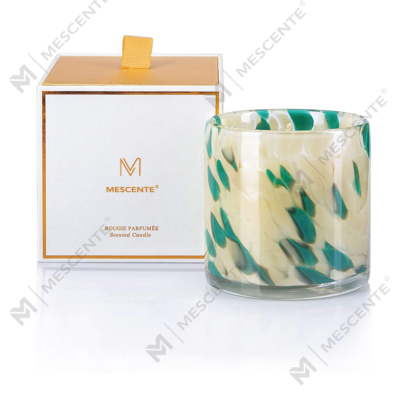 Juego de regalo de velas de café de lujo grandes y personalizadas con aroma intenso y lavanda al por mayor de M&Scent