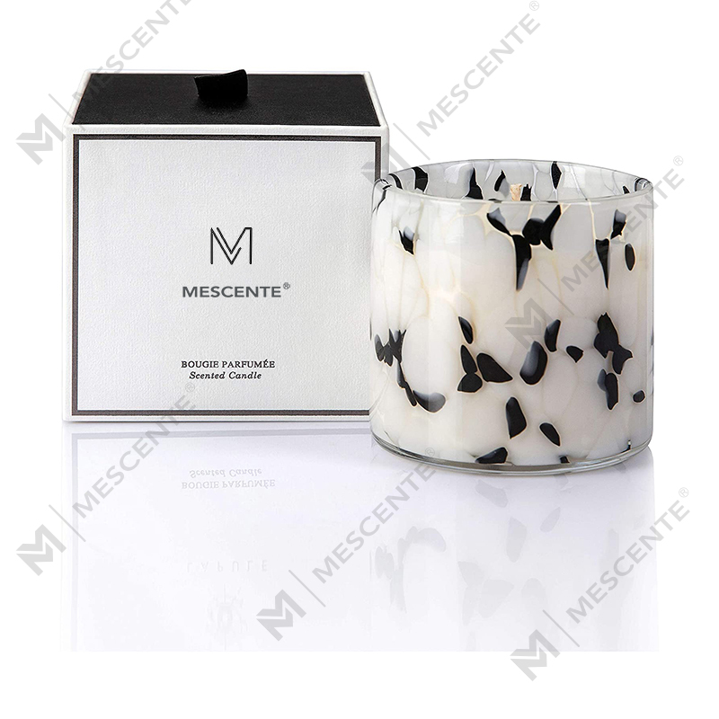 Juego de regalo de velas de café de lujo grandes y personalizadas con aroma intenso y lavanda al por mayor de M&Scent