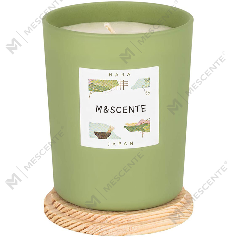 Velas elegantes de cera de soja perfumadas de colores hechas con marca privada personalizada de M&Scent